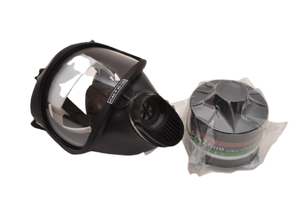 מסכת פנים מלאה-PROMASK SCOTT -נאופרן,משקף פנורמי,מסנן צידי