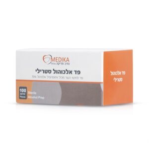 פד אלכוהול 100 יחידות